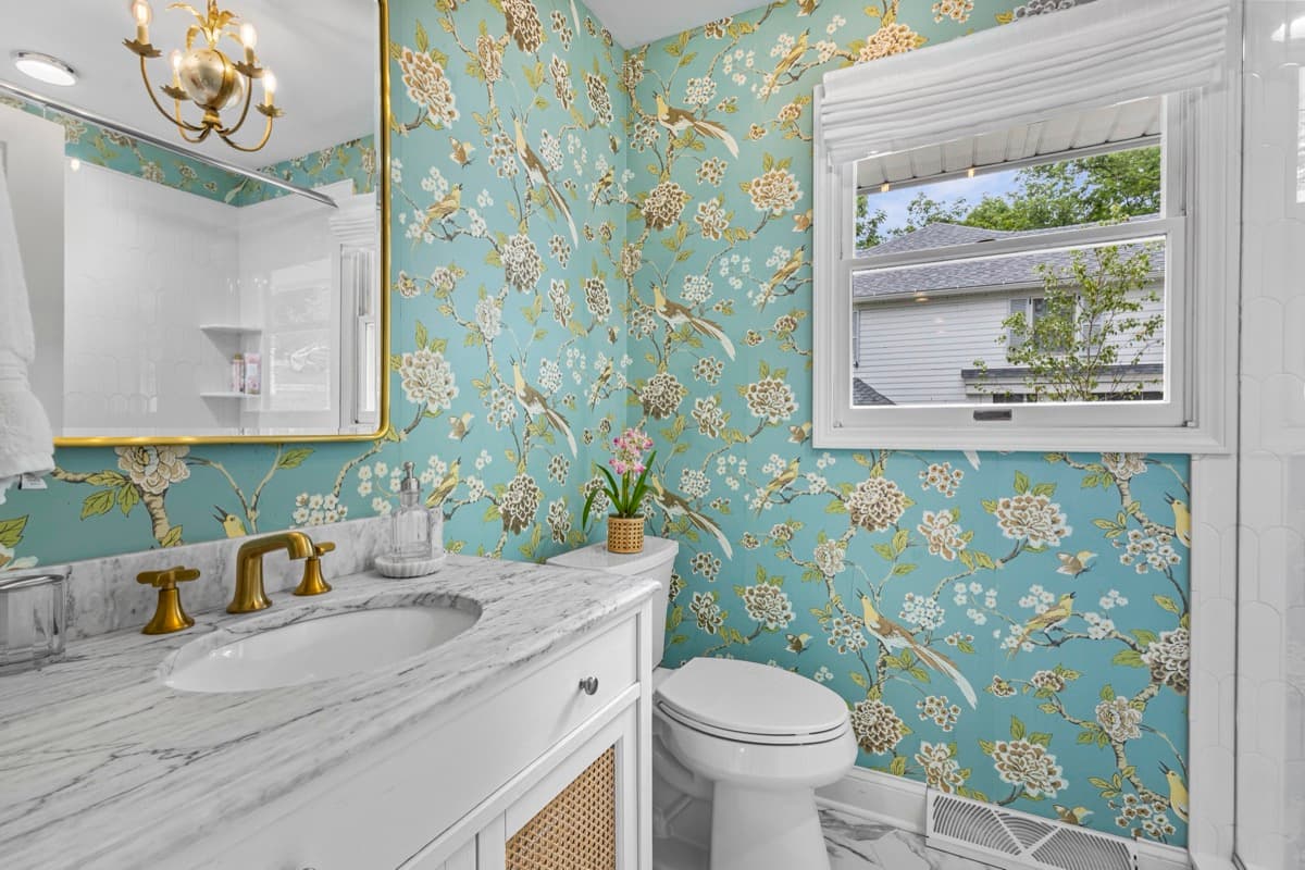 Designer Powder Room