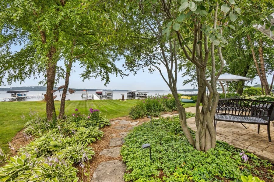 Lakefront Garden Path