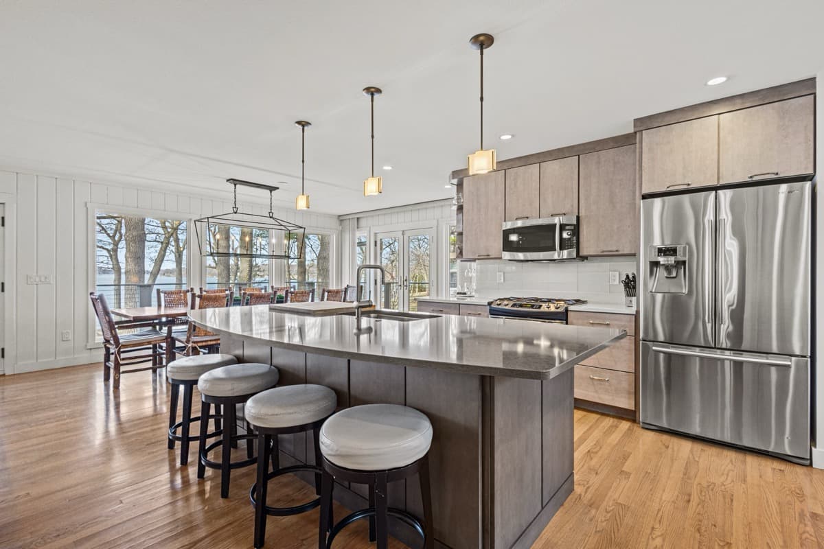 Lakefront Kitchen Island