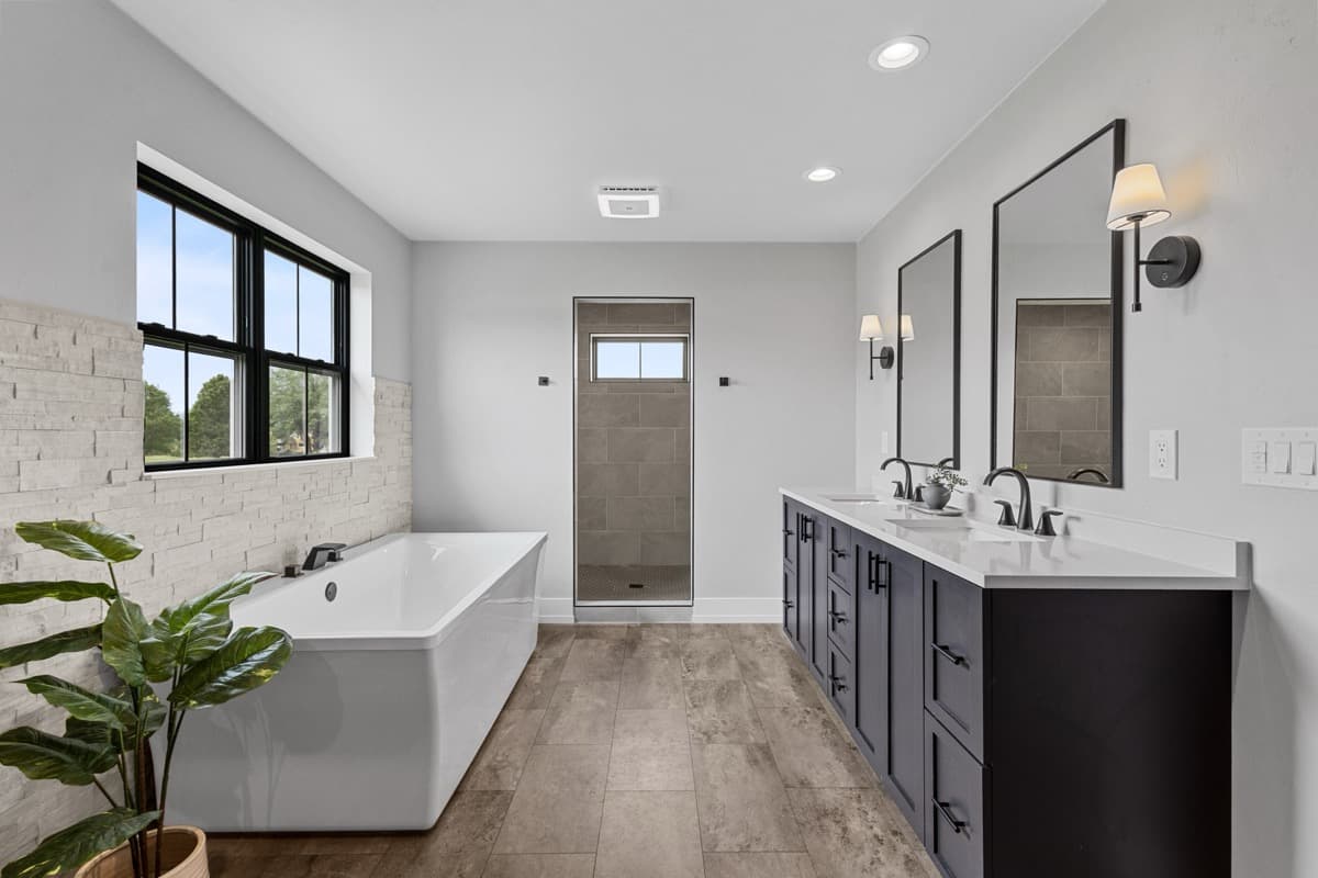 Modern Master Bathroom